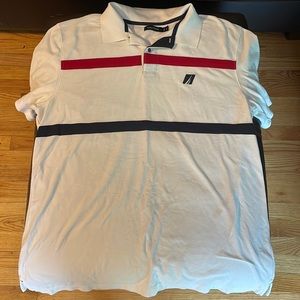 Nautica polo collar dress shirt men’s size Xlarge